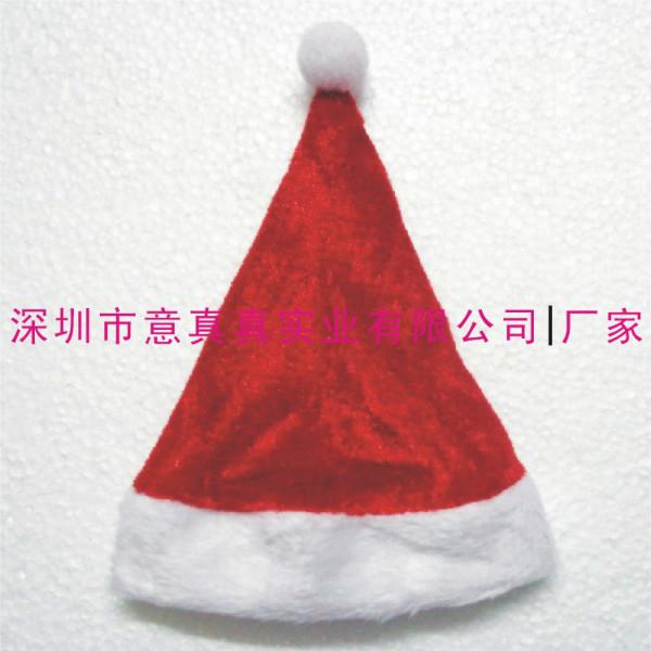 供应酒瓶小圣诞帽 深圳圣诞礼品厂家定做小圣诞帽 酒瓶圣诞帽