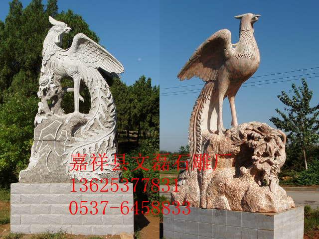 供应山东石雕雕刻动物，石雕十二生肖，石雕麒麟设计