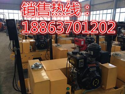 山东济宁厂家生产康本小型手扶式双轮压路机型号参数图片