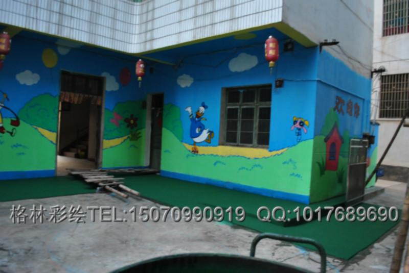 供应南昌幼儿园彩绘赣州六一幼儿园彩绘15070990919