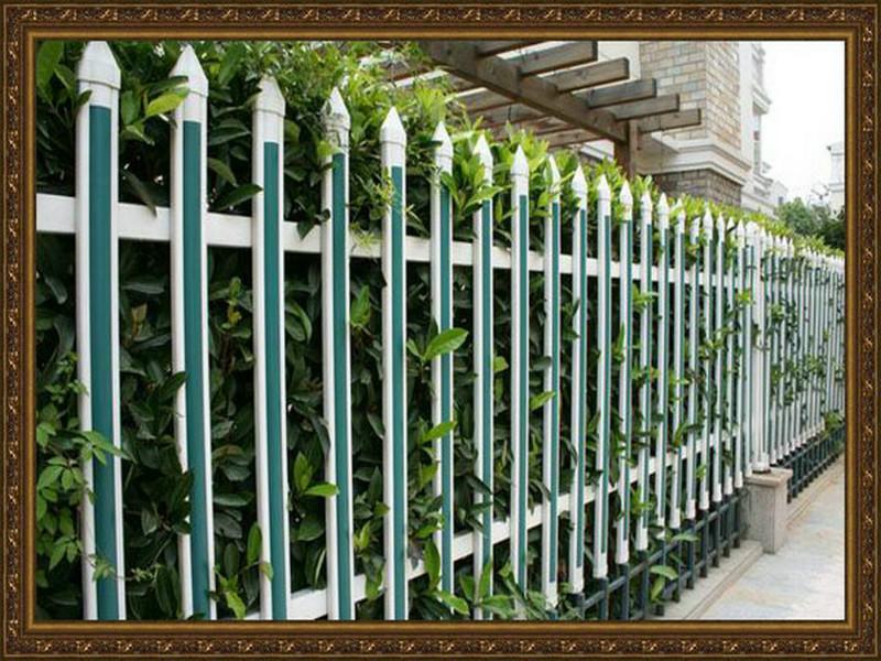 成都绿化护栏环保栏杆塑钢围栏批发