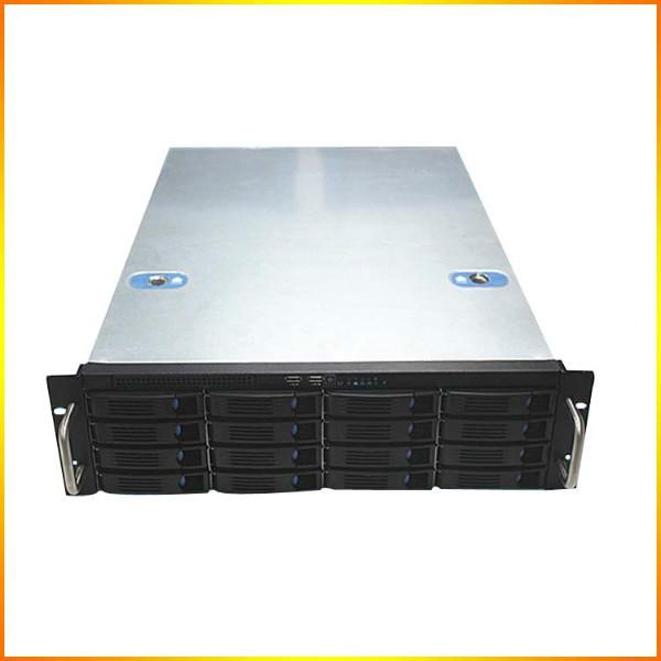 供应3U服务器存储机箱16盘冗余电源厂家直销366-16