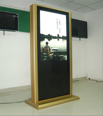 供应LTI82寸落地式单机版广告机，山西长治最大规模大屏供应商厂家