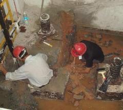 上海隧道、伸缩缝、矿井、冷却塔、泵房防水堵漏公司图片