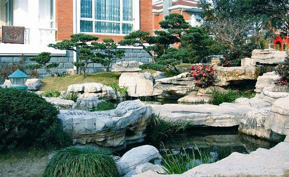上海别墅花园绿化-厂家-绿化-设计-施工
