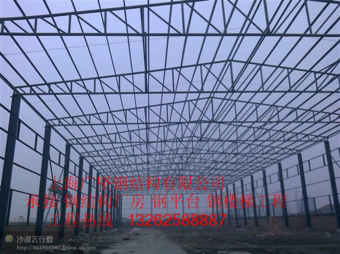 供应上海重钢结构厂房，上海钢结构，上海钢结构阁楼，上海钢结构楼梯图片