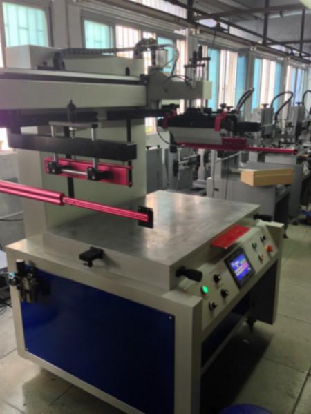 东莞市S-2030F立式小型T型槽平面丝印机厂家胶片丝网印刷
