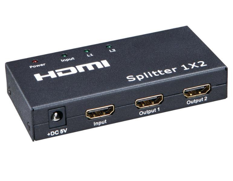 艾尼奇一分二HDMI分配器批发
