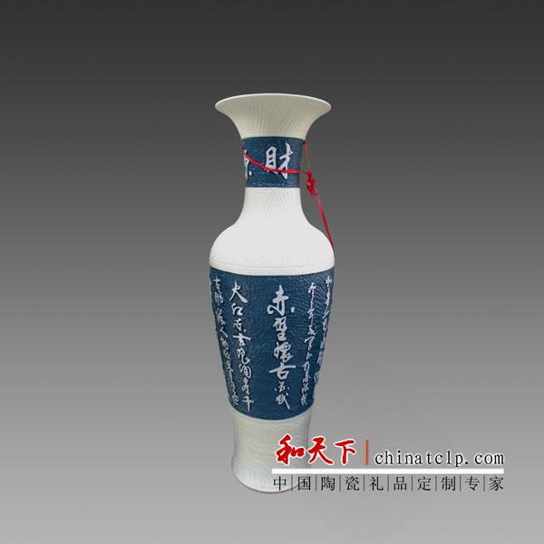 供应用于摆放的景德镇青花手工绘画开业庆典大花瓶