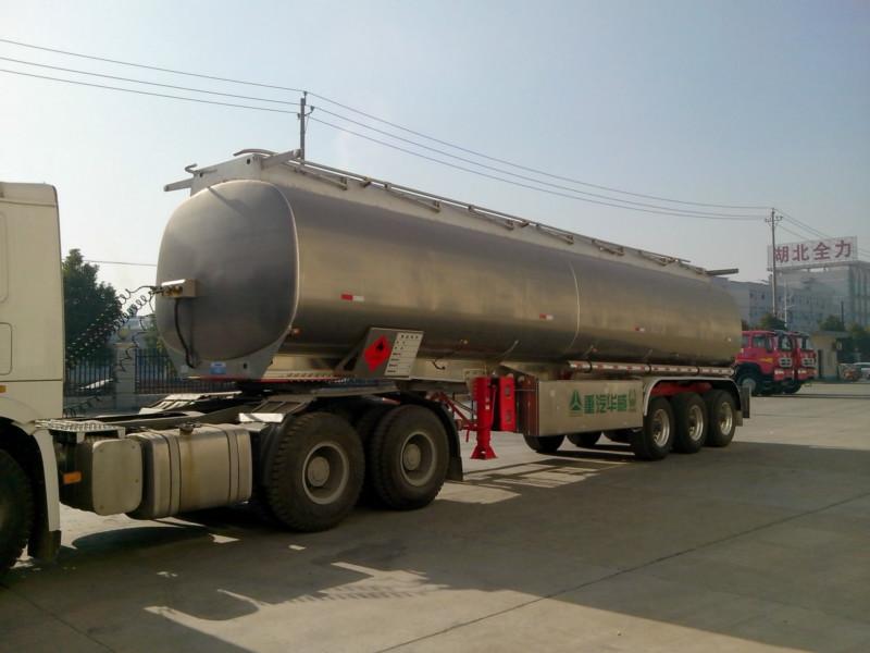 供应液体化工运输车铝合金罐车