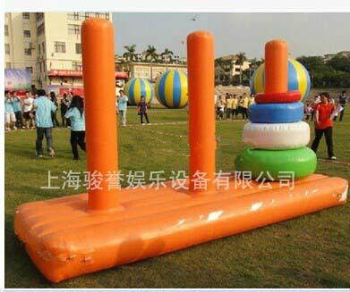 供应上海江苏趣味运动会项目设备出租运转乾坤充气网球拍充气相扑