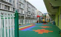 新型幼儿园用彩色橡胶地板批发