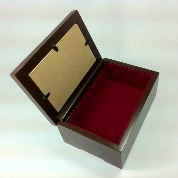 实木烫金中纤板木盒储物盒子生产批发