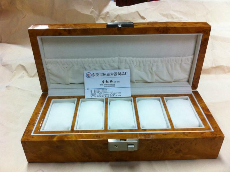 供应烤漆木盒多位手表木盒包装木礼品盒