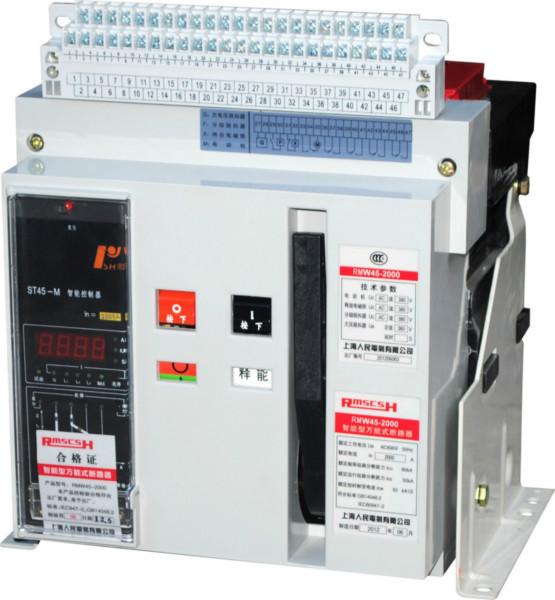 供应上海人民RMW1-2000/400A智能型框架断路器3极断路器