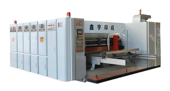 供应河北鑫宇纸箱包装机械印刷开槽机，高速水墨印刷机参数及用途
