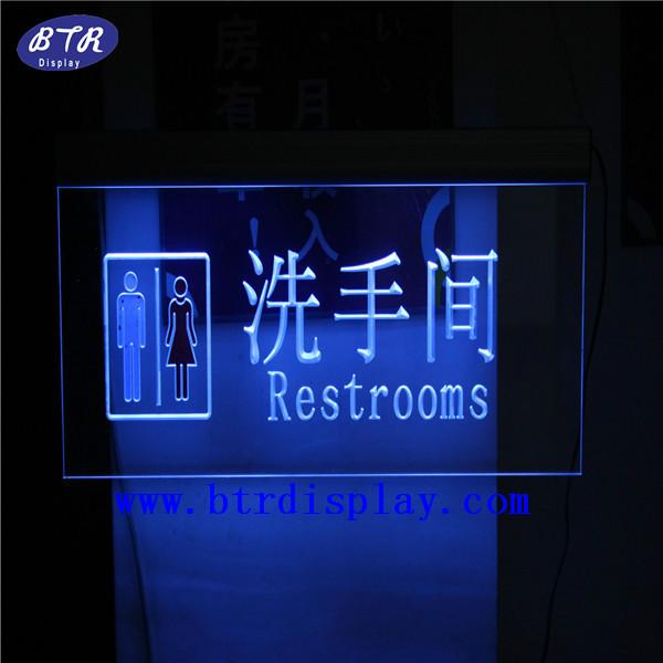 深圳市压克力LED发光标示牌厂家