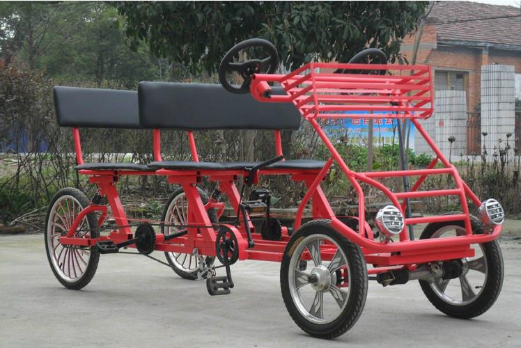 四轮观光自行车图片|四轮观光自行车样板图|四轮观光自行车-广州蓝天观光车贸易有限公司