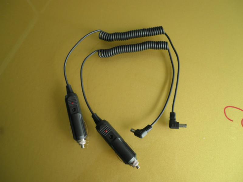 专业生产加工PU车充弹弓线点烟器伸缩线