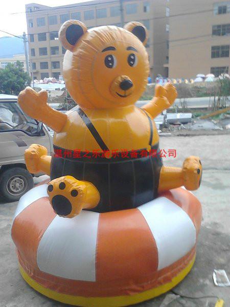 玩具PVC塑料泰迪熊淘气堡儿童乐园批发