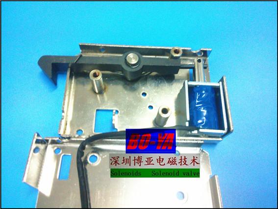 电磁锁/存物柜用拉式电磁铁/自动门锁电磁铁BYP-0630-12V