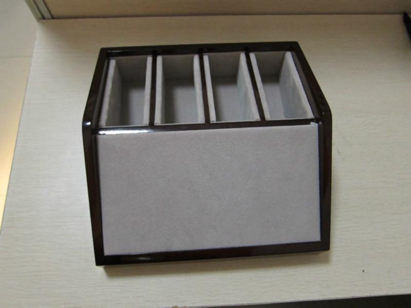 供应新款pu金币盒 木制金币盒 家居饰品盒 PU皮首饰盒 高光定做