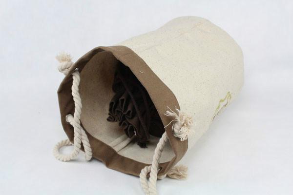 供应棉布圆底束口大米包装袋