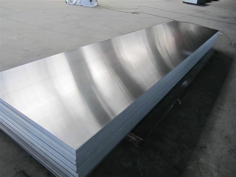 供应3003镜面铝板反光铝板进口拉伸铝板