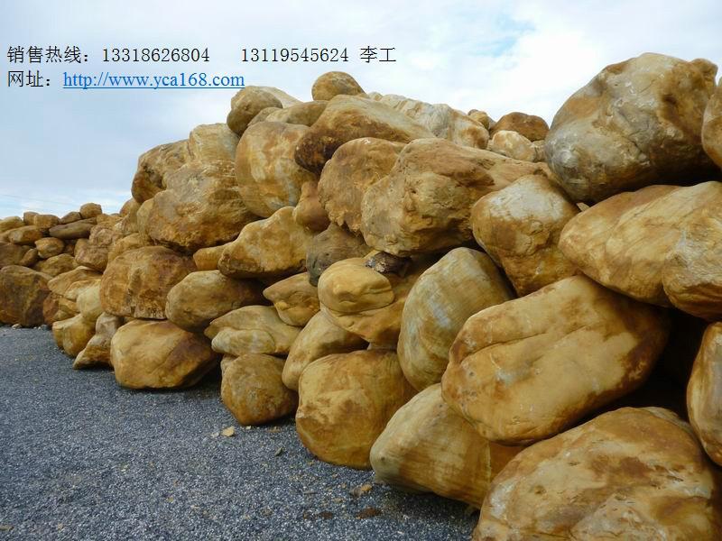 供应平台台面石，惠州溪流湖岸太湖石黄腊石