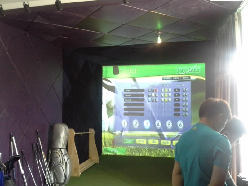 供应golf韩国模拟器/高尔夫高清电影/合众高尔夫系统模拟器供应商