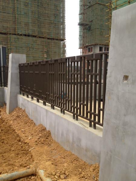 供应江西省南昌市围墙栏杆，围墙栏杆定做，围墙栏杆价格