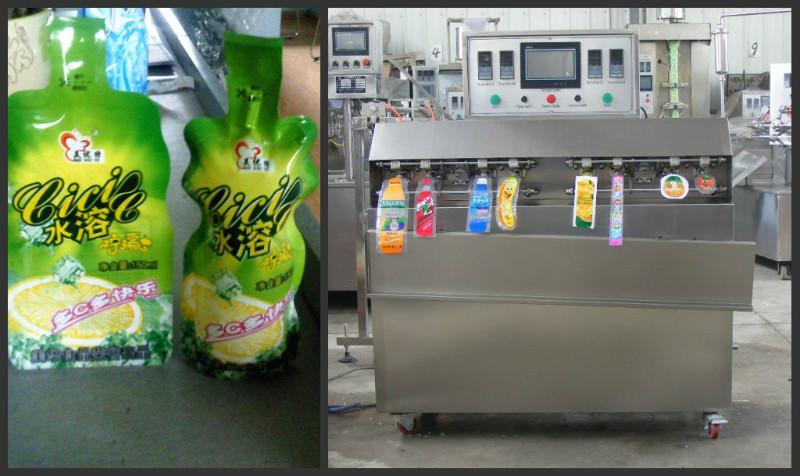 供应温州果冻异形袋灌装机，多功能果汁果冻冰淇淋异形袋灌装机厂家直销