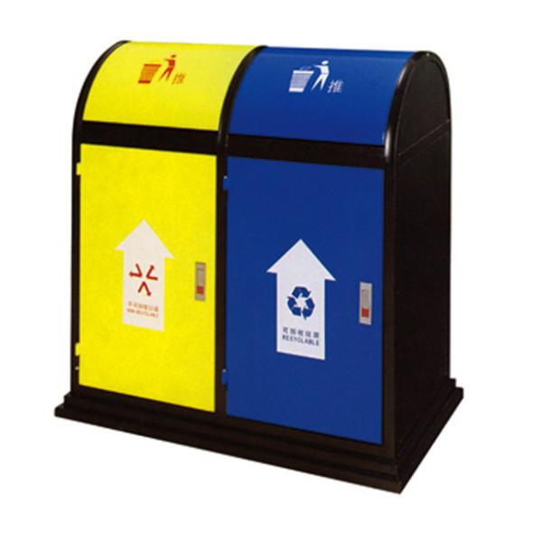 供应黑龙江推盖垃圾箱、户外分类垃圾箱、垃圾箱图片、垃圾箱分类