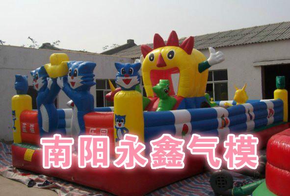 供应信阳儿童充气城堡充气蹦床沙滩池，河南大型儿童充气玩具厂家直销报价