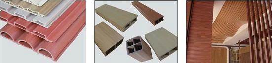 供应上海金纬PVC塑木门板宽幅板生产线，购木塑设备认准上海金纬挤出机