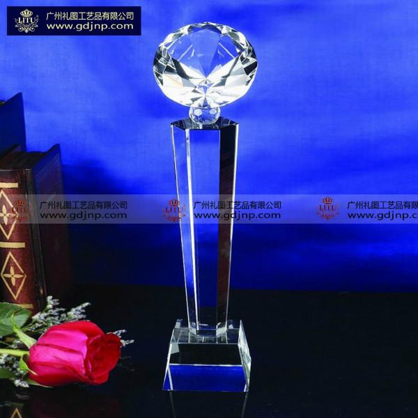 供应水晶奖杯定做、广州水晶奖杯厂家、公司会议纪念品、商务活动礼品