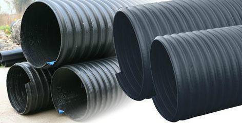PE钢带增强排水管采购 钢带排水管厂家 PE钢带缠绕管生产 HDPE钢带排水管供应商