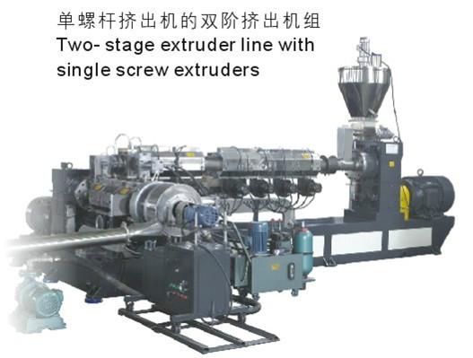 西南地区南京聚力总代理供应单螺杆系列双阶挤出机造粒设备