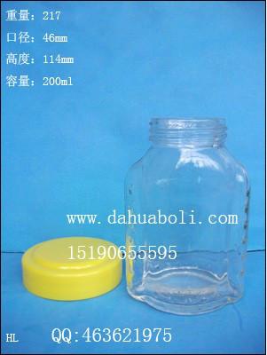 200ml玻璃蜂蜜瓶生产商批发