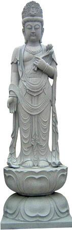 供应石雕送子观音菩萨释迦摩尼罗汉佛像石雕财神宗教雕塑