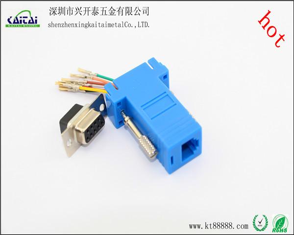 供应兴开泰RJ45电脑连接器/RJ45直通头