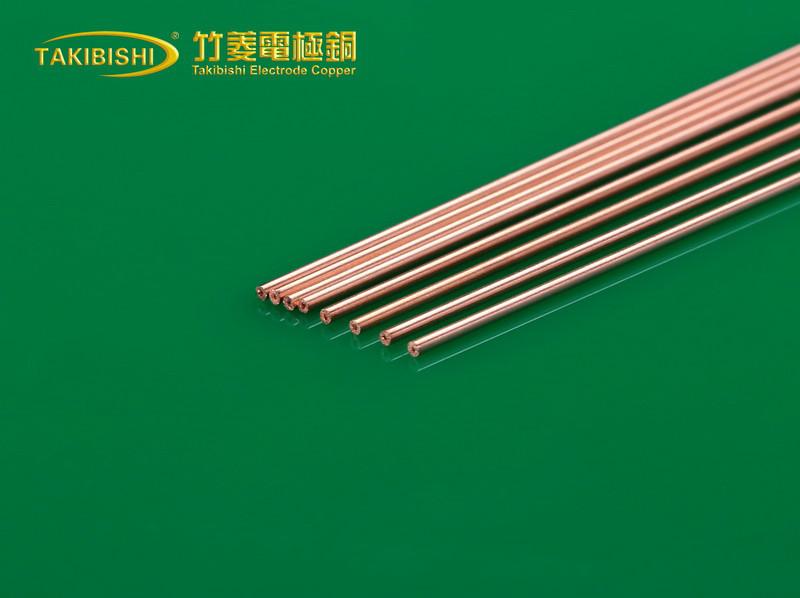 供应电极铜管特性 竹菱专业生产打孔机用的铜管
