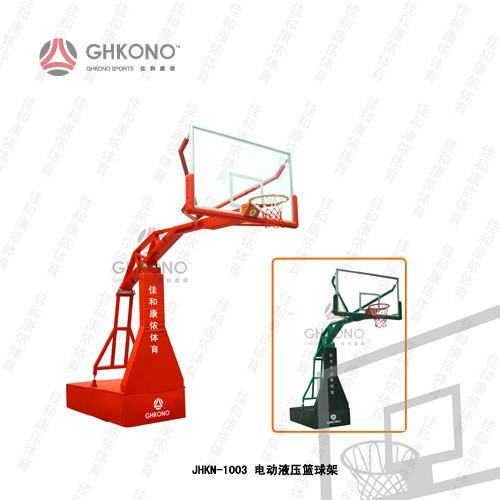 供应JHKN-1003电动液压篮球架图片