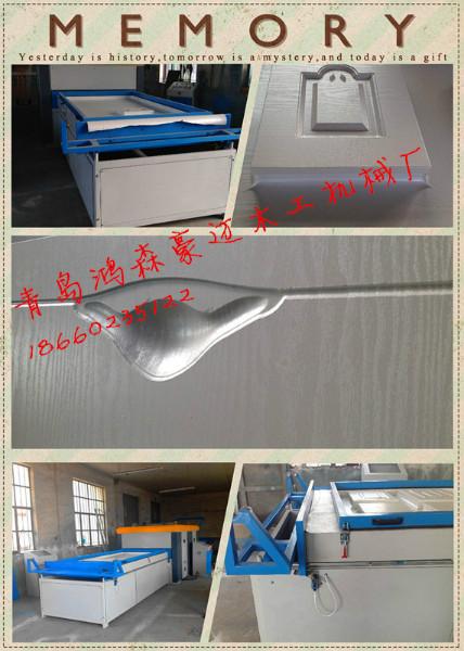 供应用于板材表面贴膜的欧式门板覆膜机 橱柜家具生产设备