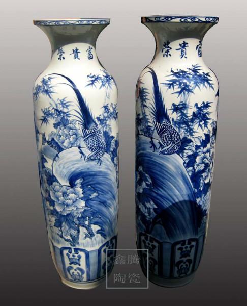 龙纹陶瓷花瓶 传统雕刻大花瓶供应龙纹陶瓷花瓶 传统雕刻大花瓶