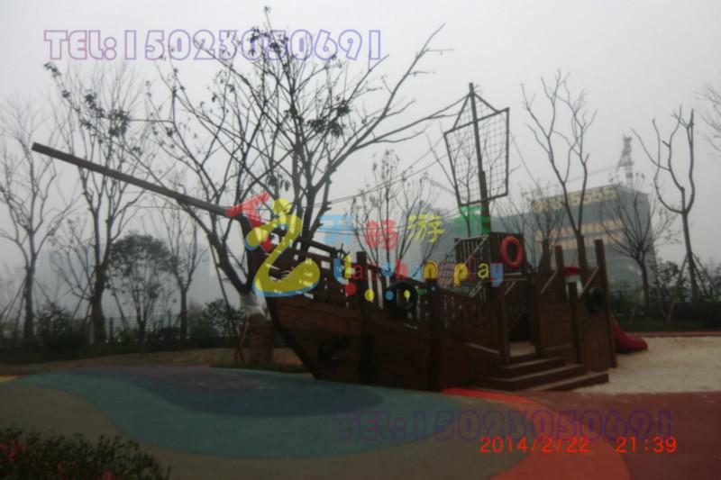 江北区大型木质海盗船批发