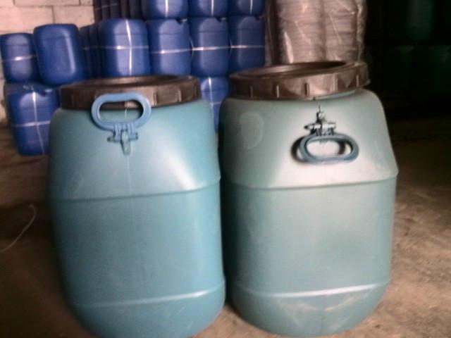 供应50公斤有提手塑料桶，白色方桶，白色塑料桶，蜂蜜包装桶，食品包装桶