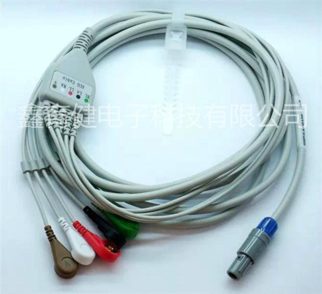 供应科瑞康PC9000心电导联线，厂家直销科瑞康PC9000心电导联线