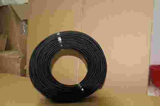 供应黑色外胶耐高压硅橡胶纤维套管图片