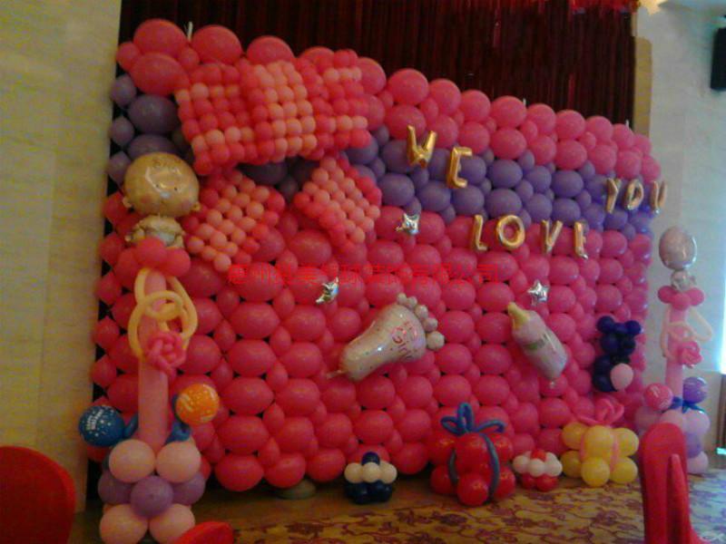 惠州赞美气球装饰，惠州气球派对，惠州气球装饰报价，惠州气球装饰